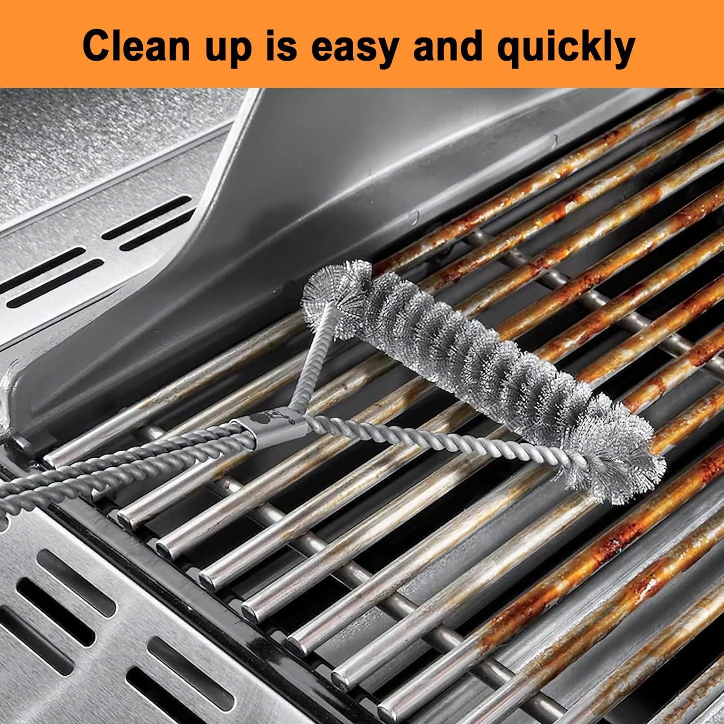 18.85" Grill Grates for Weber Genesis II 300 & GS4 Genesis II LX 300 Series Grills;Genesis II E & S 310 315 320 325 335 Grills;Weber Genesis II Grates 66095;304 Stainless Steel Grates