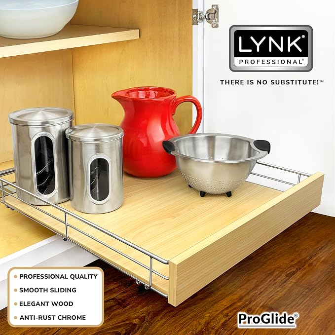 LYNK PROFESSIONAL® SELECT™ Slide Out Cabinet Organizer, Pull Out Drawer - Image 4