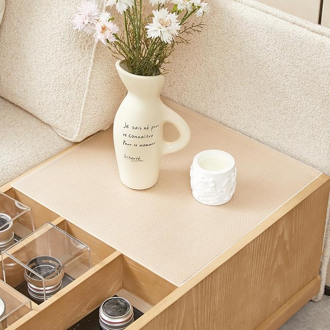 100% EVA Shelf Liner Waterproof Non Adhesive, 12" x 360", Clear - Image 8
