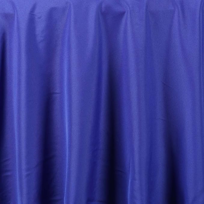 Balsa Circle 10 pcs 108 inch Royal Blue Round Washable Polyester Easy-Care Tablecloth for Indoor and Outdoor Bridal Shower Wedding Table Buffet Table Parties Events Kitchen Dining - Image 3
