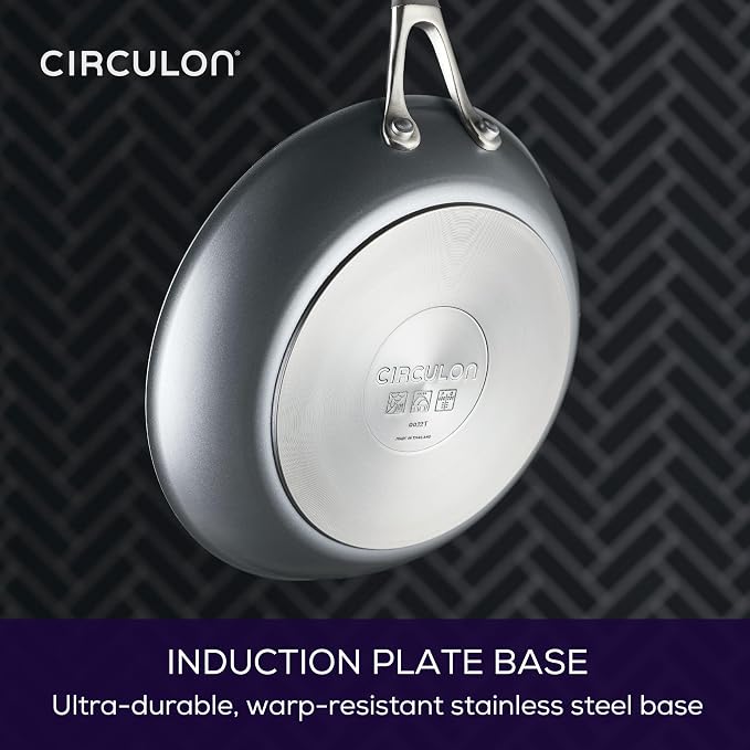Circulon A1 Series Nonstick Induction Frying Pan Set, 6-Piece, Graphite - Image 7