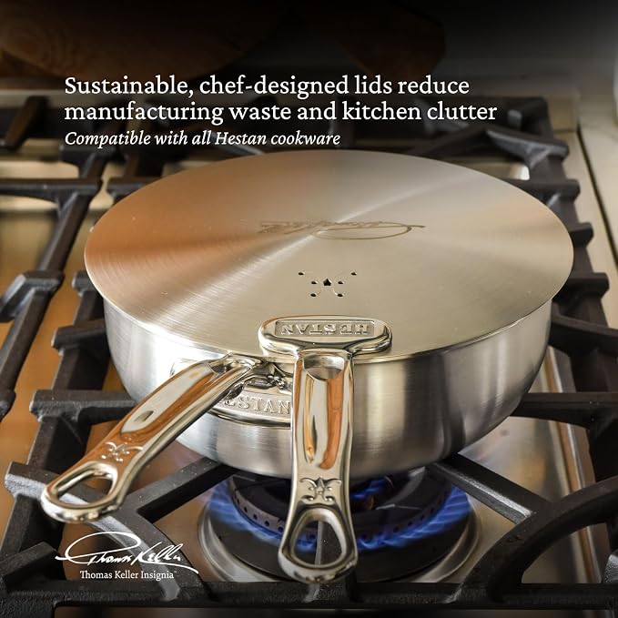 Thomas Keller Insignia by Hestan - Stainless Steel 7 Piece Cookware Set, Induction Cooktop Compatible - Image 12