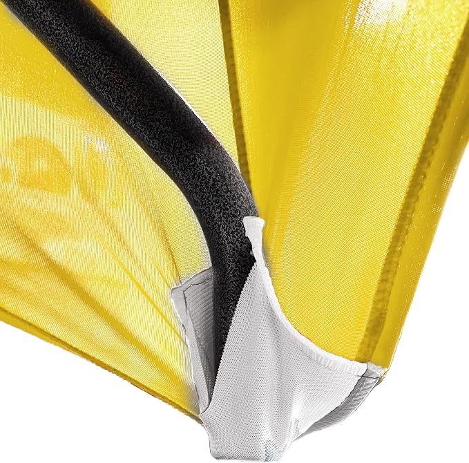 YOUR CHAIR COVERS - 5 ft Yellow Rectangular Spandex Table Covers Fitted Tablecloth Wedding Event Patio Decorations Elastic Fabric Stretch for Folding Table - Image 4