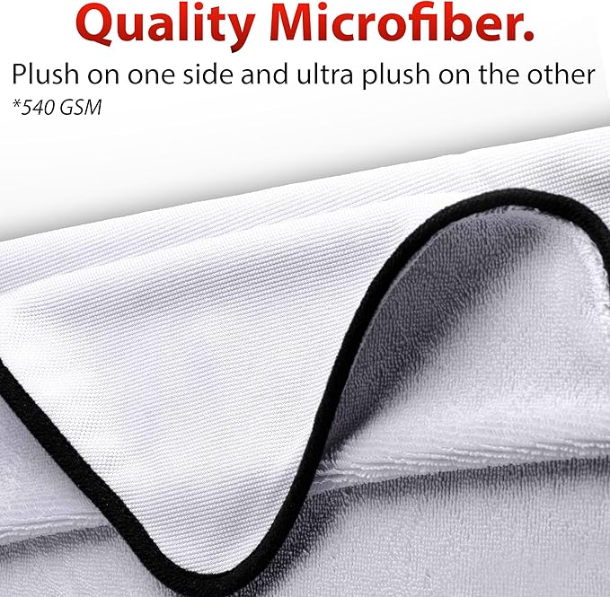Adam's Polishes Ultra Plush Drying Towel (2 Pack) - Image 4
