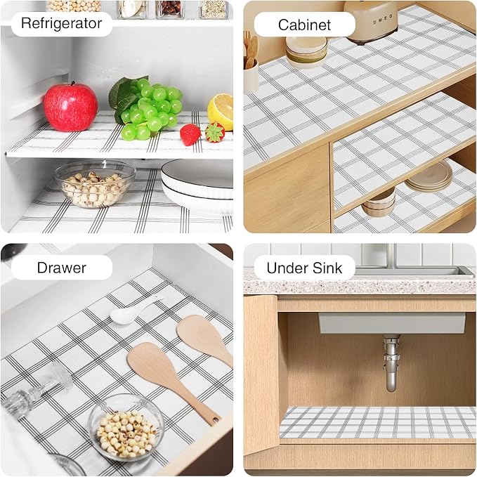 Drawer and Shelf Liner for Kitchen Cabinet Non-Adhesive 18in x 10FT - Image 8