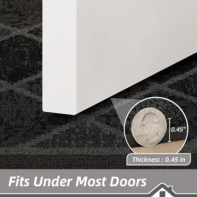 BEQHAUSE Dirt Trapper Door Mats 36" x 60", Non-Slip Washable, Dark Grey - Image 5
