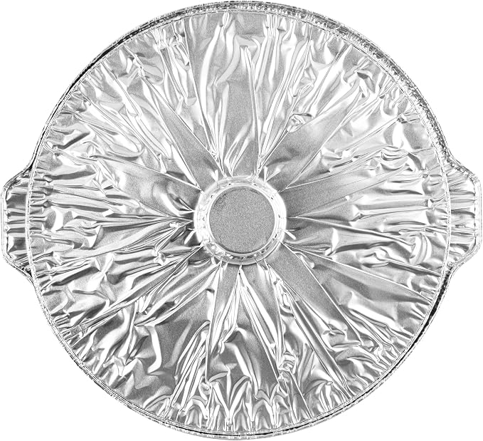 Foil Lux 8.5 Quart Pans And Lids, 50 Disposable Pots With Lids - Oven-Ready, Stove Compatible, Aluminum Foil Baking Pans, Freezable, For Outdoor Camping, Vacation, Picnic, And More - Restaurantware - Image 14