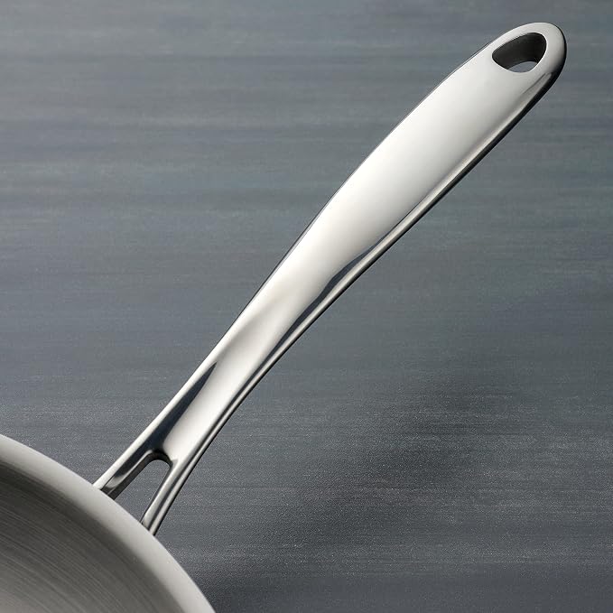 Tramontina Boston Tri-Ply Clad Stainless Steel 3-Quart Sauce Pan with Lid - Image 4