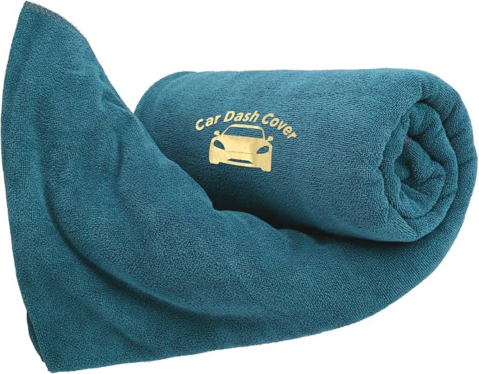NEWISHTOOL Window Tint Tool Car Dash Cover Carpet Protector 30x70 in, Cyan - Image 3