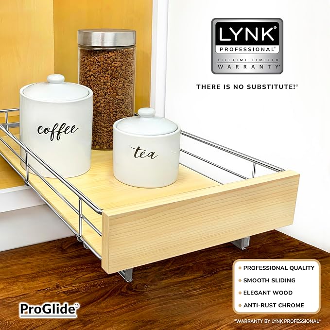 LYNK PROFESSIONAL® SELECT™ Slide Out Cabinet Organizer, Pull Out Drawer - Image 4
