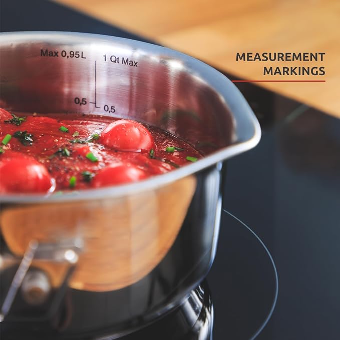 Lagostina Smart Set of Saucepans in Stainless Steel, 9 Pieces) - Image 8