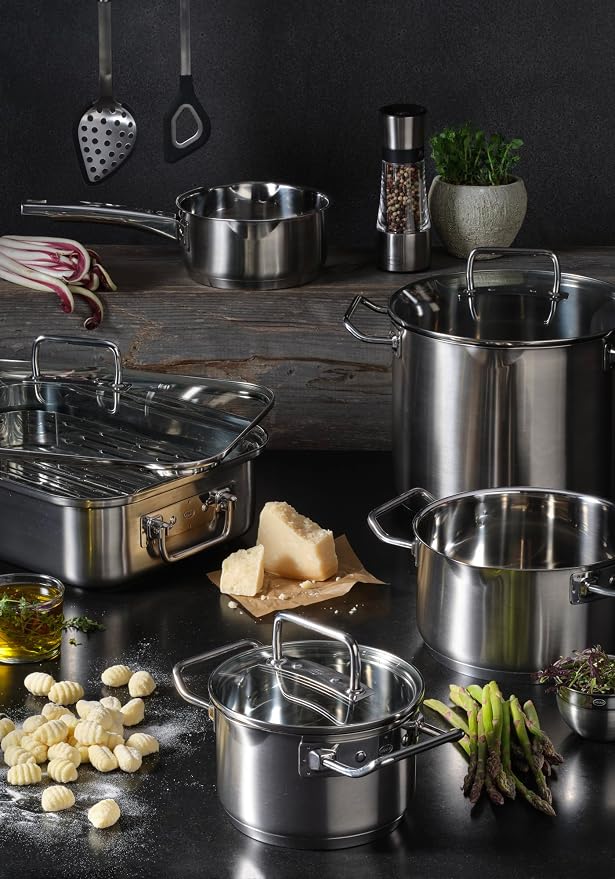Rösle EXPERTISO Cookware Collection 6.3 in. Stainless Steel Sauce Pan - Image 6