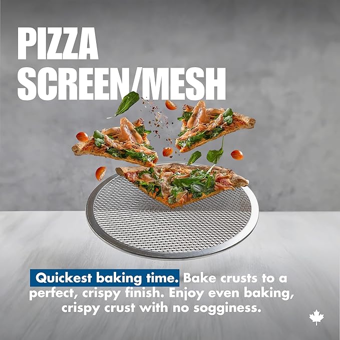 Norjac 16 Inch Pizza Screen, 6 Pack – Aluminum Mesh for Oven, Seamless, Rust-Free, Durable Baking Trays for Crispy Crusts - Image 6