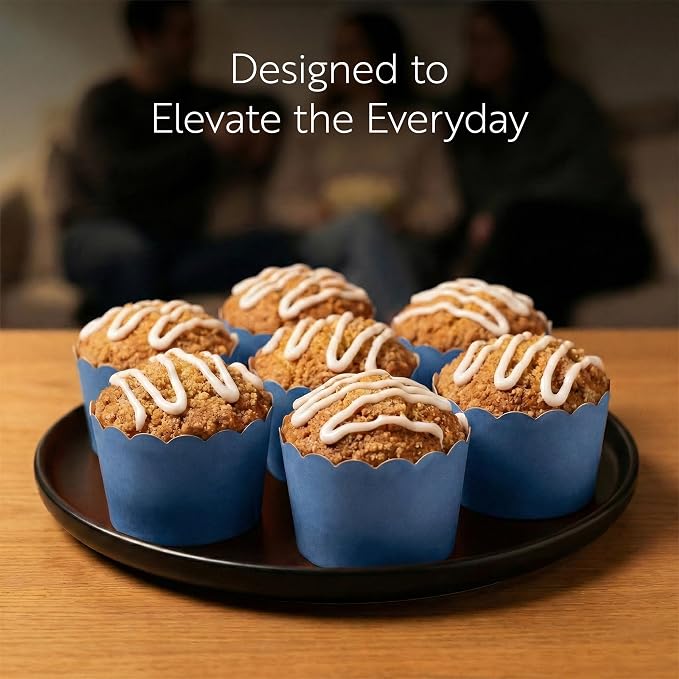 Restaurantware Baking Cups 200 Pack of 10 oz Paper Cupcake Liners Greaseproof Scalloped Oven-Safe Elegant Dessert Muffin Cups Disposable for Parties - Image 7