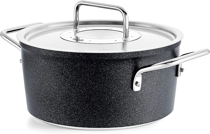 Fissler 156-114-03-000 Pot Set, Coating Pot, Adamant, 3-Piece Set, A, Stew Pot, 7.9 inches (20 cm), Casserole, 9.4 inches (24 cm), Saucepan, 7.1 inches (18 cm), Stainless Steel Lid, Gas Fire/Induction - Image 4