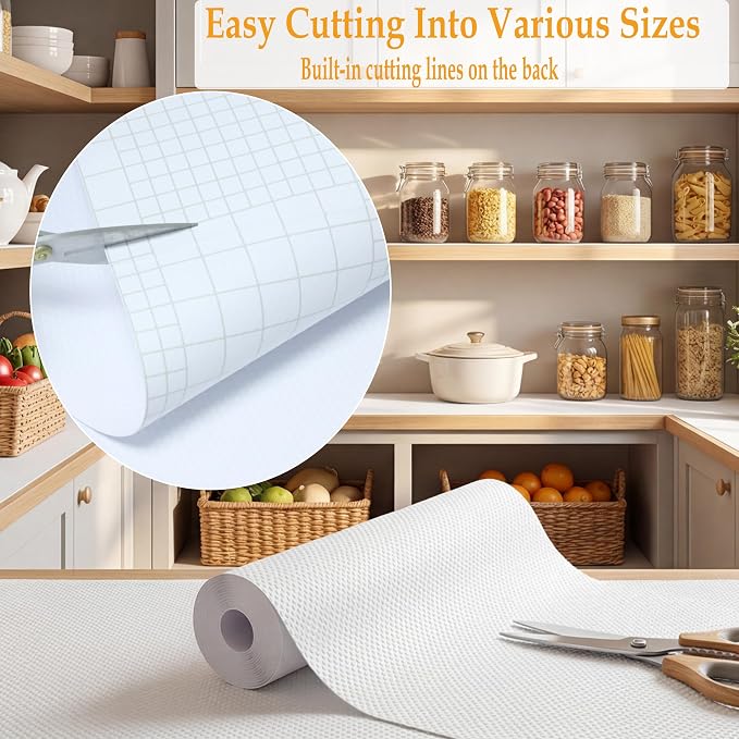 Shelf Liner Adhesive Drawer Cabinet Paper Liners 10 Inch Wide X 20 Ft - Image 6