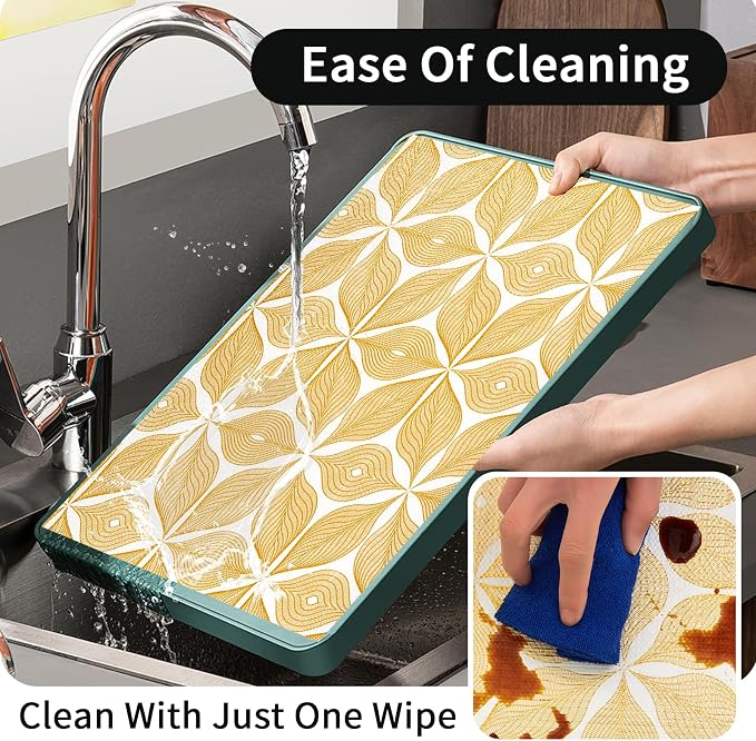 Shelf Liners for Kitchen Cabinets 17in x 20FT, Non Adhesive Cabinet Liner - Image 6