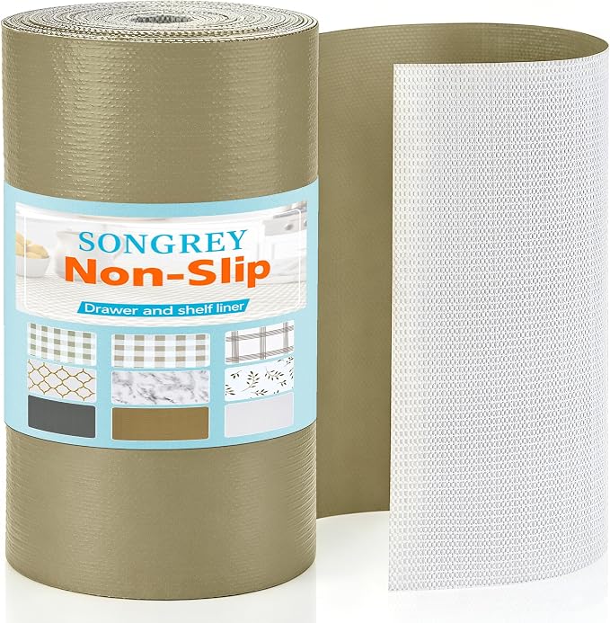 Songrey Non-Adhesive Shelf Liner & Cabinet Liner, 20" x 240" by Unknown
