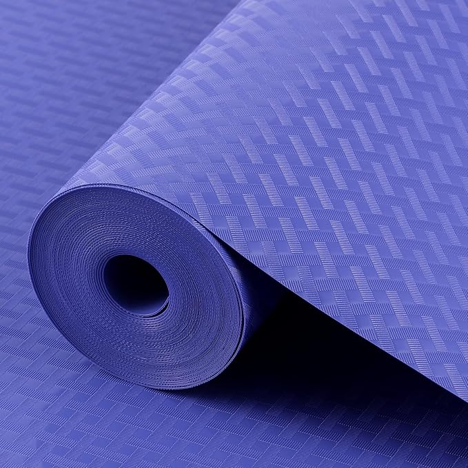 Shelf Liners for Kitchen Cabinets, Drawer, Fridge Liner Blue 17.5"× 393.7" - Image 7