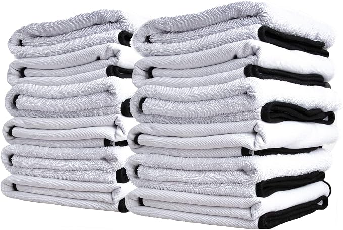Adam's Polishes Ultra Plush Drying Towel (12 Pack) by AdamsPolishes