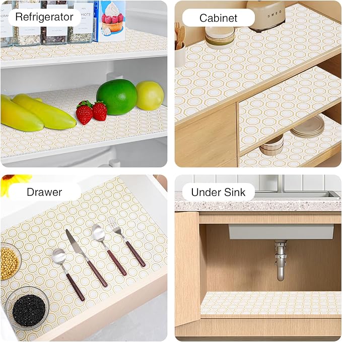 Drawer and Shelf Liner for Kitchen Cabinet Non-Adhesive 18in x 10FT - Image 8