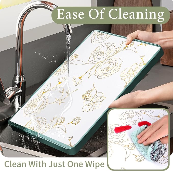 Shelf Liners for Kitchen Cabinets 17.5in x 30FT Non Adhesive Drawer Liner - Image 4
