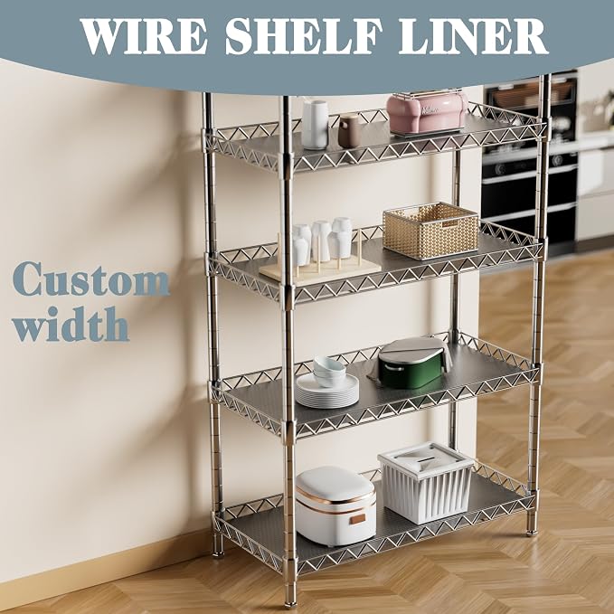 FLPMIX Wire Shelf Liner 16-in: Shelf Liner for Wire Shelving 16" W x 98" L - Image 3