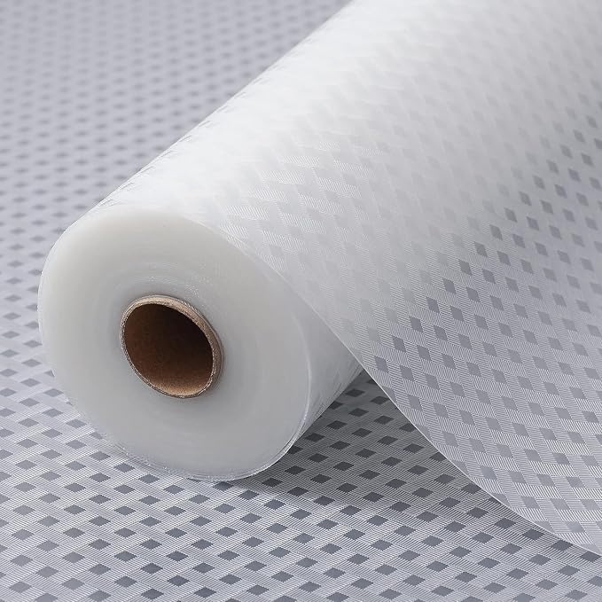 Shelf Liners for Kitchen Cabinets Non Adhensive, Clear 35.4"× 236.2" - Image 8