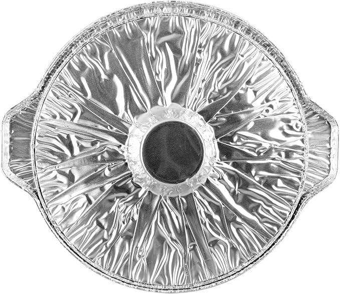 Foil Lux 60 Ounce Pans And Lids, 100 Disposable Pots With Lids - Oven-Ready, Stove Compatible, Aluminum Foil Baking Pans, Freezable, For Outdoor Camping, Vacation, Picnic, And More - Restaurantware - Image 14