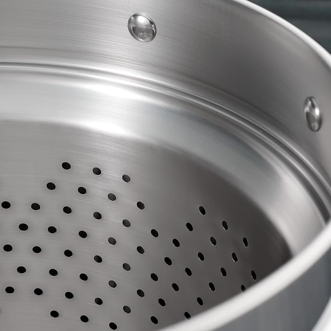 Tramontina Signature Stainless Steel Pasta Strainer Insert for Pot - Image 5