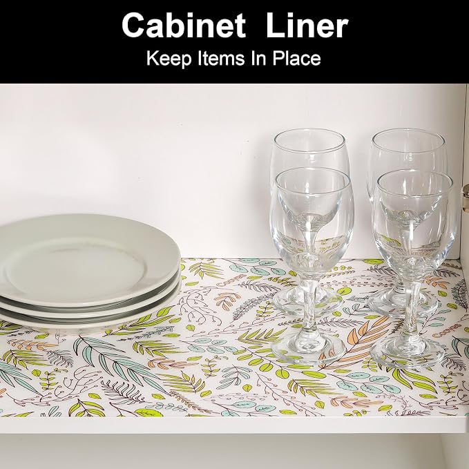 Cooyes Shelf Liner Drawer Liners, Shelf Liners for Kitchen Cabinets - Image 3