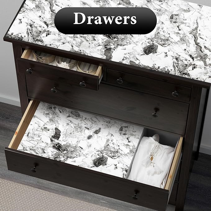 Drawer and Shelf Liner for Kitchen Cabinet: 12 in X 30 Ft Non Slip - Image 3