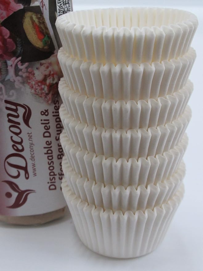 Mini Paper Cupcake Liners - MADE IN USA -Fluted Cupcake Holder Cups for Baking Muffins, Food-Grade, Odorless, Non-Stick, Quick-Release - Fits Mini Pans, 1 1/2'' x 1 ", [500-Count] - Image 2