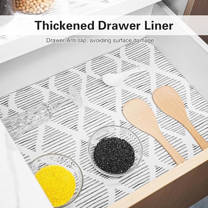 Drawer and Shelf Liner for Kitchen Cabinet Non-Adhesive 12in x 10FT - Image 3