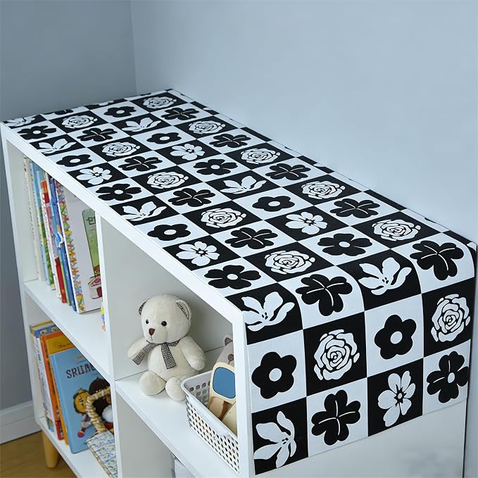 Drawer and Shelf Liner for Kitchen Cabinet,Non Adhesive Anti-Slip - Image 9