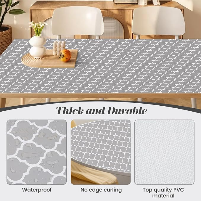 Drawer Shelf Liner for Kitchen Cabinets, Non Adhesive Slip Resistant Shelf Paper Easy to Clean, Strong Grip Thickened Waterproof Washable Mats for Pantry Shelves, Cupboard, Dresser, 24 in x 10 FT - Image 4