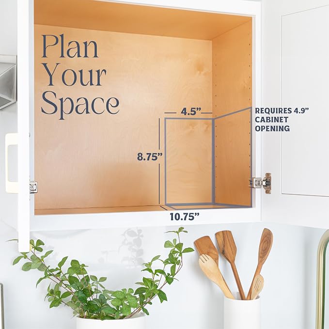 Pull Out Cabinet Organizer for Spices, Cans 4-1/2"W x 10-3/8"D x 8-7/8"H - Image 5
