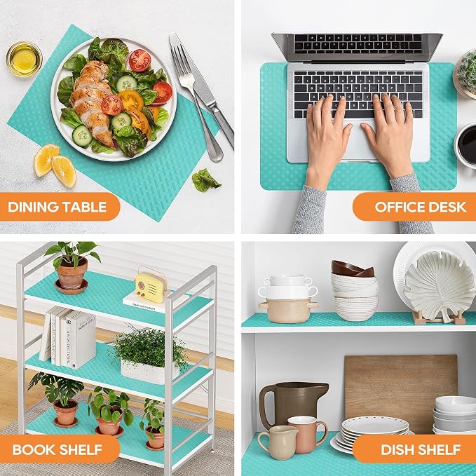 Shelf Liners for Kitchen Cabinets, Drawer Mats Non Slip 23.6"× 236.2" - Image 3