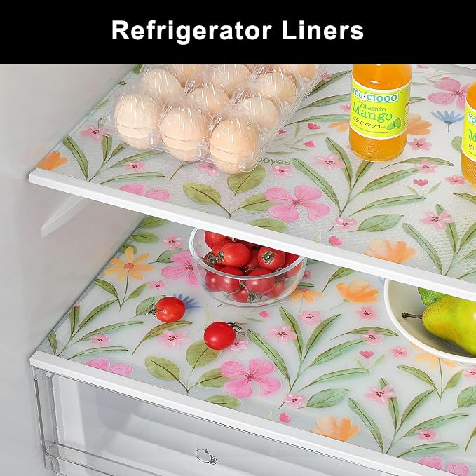 Cooyes Shelf Liner – Premium Non-Adhesive Cabinet & Drawer Liner for Kitchen – Waterproof Shelf Paper with Modern Pattern – Durable EVA Cabinet Mat – Easy to Cut （20" W x 240" L） - Image 9