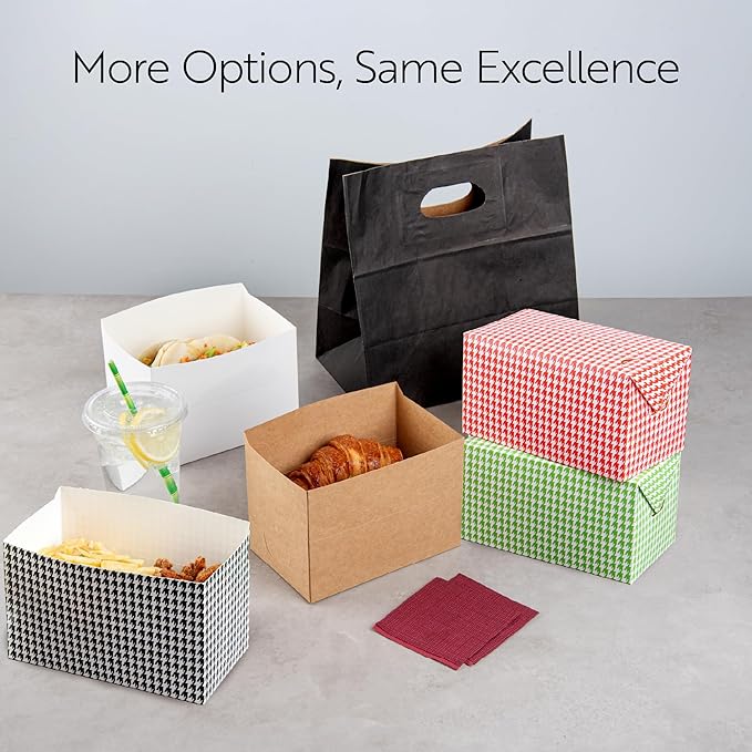 Restaurantware Takeout Container With Fast Top 400 Count 47 Ounce Paper Spill-Resistant Food Box Greaseproof Lunch Box Durable Kraft Rectangular 7.01 x 4.49 x 2.76 Inch Kraft Box - Image 5