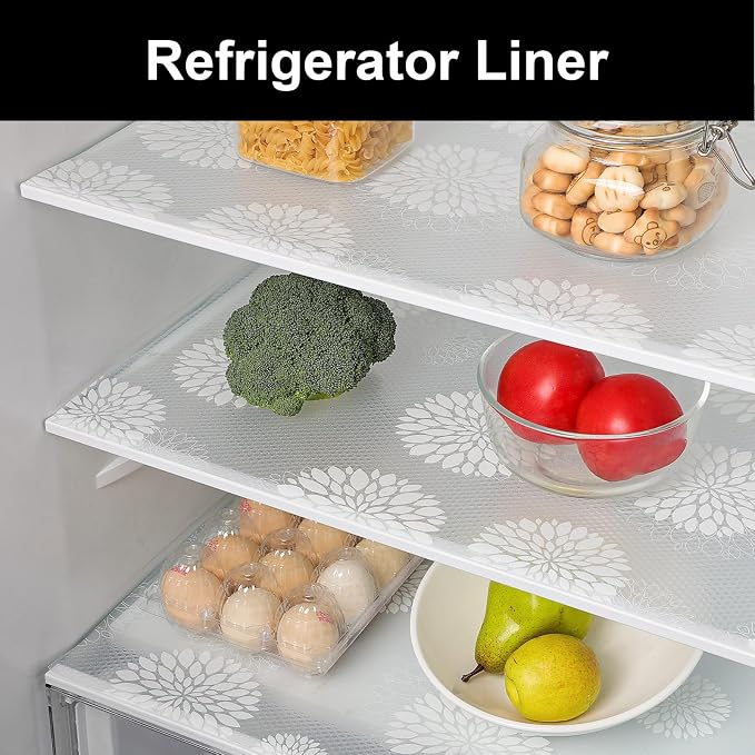 Cooyes Shelf Liners for Kitchen Cabinets Waterproof Kitchen Cupboard Mats - Image 4