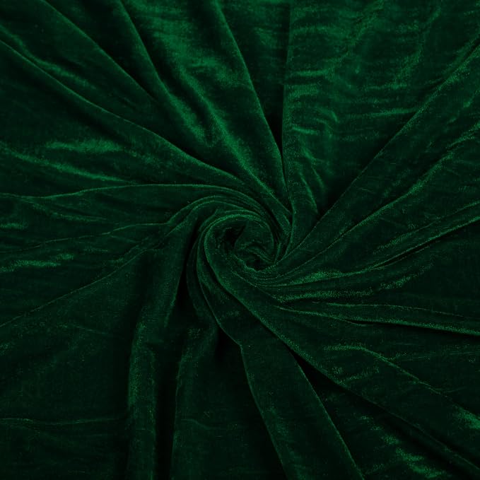 MDS® Pack of 15 | Hunter Green | Velvet Table Runner 20 x 120 Inches 10ft Long Luxurious Soft Romantic Wedding Runners for Party Reception Bridal Shower Birthday Banquets Dinner Table Decoration - Image 6