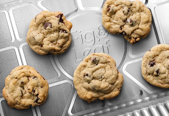 (25 Pack) 1/4 Size Cookie Sheet Baking Cake Pans l 12.8” x 8.9” Disposable Aluminum Foil Trays l Premium Heavy Duty Nonstick Baking Sheets Reusable - Image 8