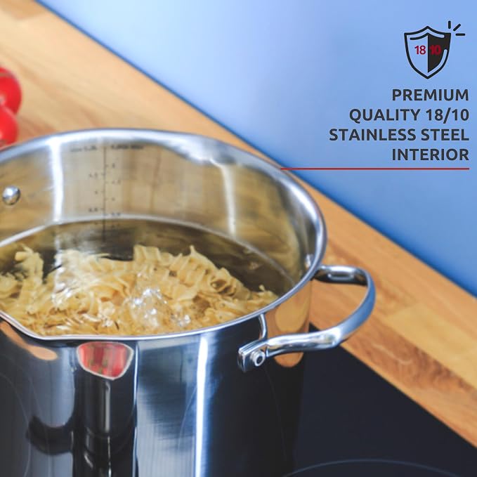 Lagostina Smart Set of Saucepans in Stainless Steel, 9 Pieces) - Image 2