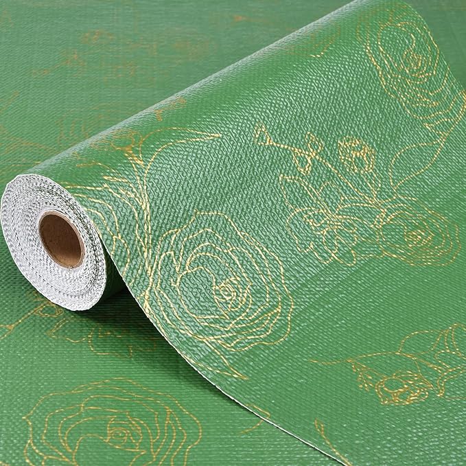 Shelf Liner for Kitchen Cabinets Drawer Liner Non-Adhesive Non-Slip by Oneoftheworld