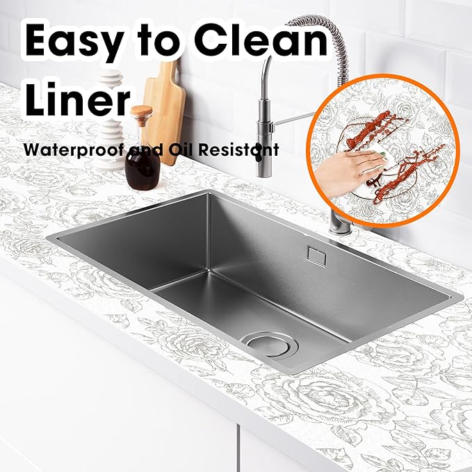 Drawer and Shelf Liner for Kitchen Cabinets Non-Adhesive - Image 3