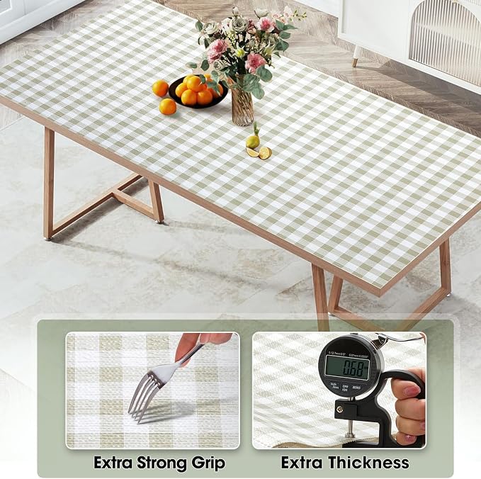 Beautysaid Shelf and Drawer Liner for Kitchen Cabinet Non Adhesive Non Slip - Image 4