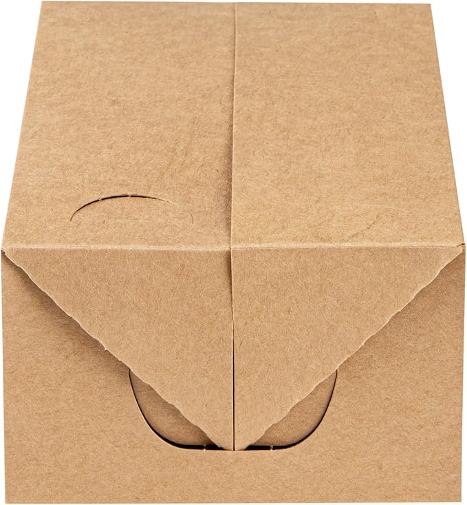 Restaurantware Takeout Container With Fast Top 400 Count 47 Ounce Paper Spill-Resistant Food Box Greaseproof Lunch Box Durable Kraft Rectangular 7.01 x 4.49 x 2.76 Inch Kraft Box - Image 9