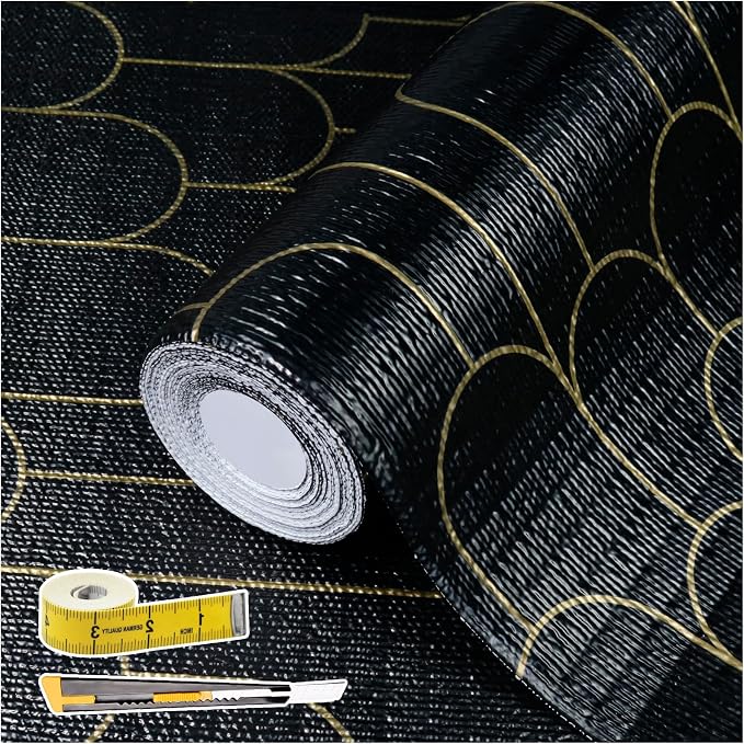 Shelf Liners for Kitchen Cabinets Drawer Liner 23.6in x 30FT Non Adhesive by Adwann