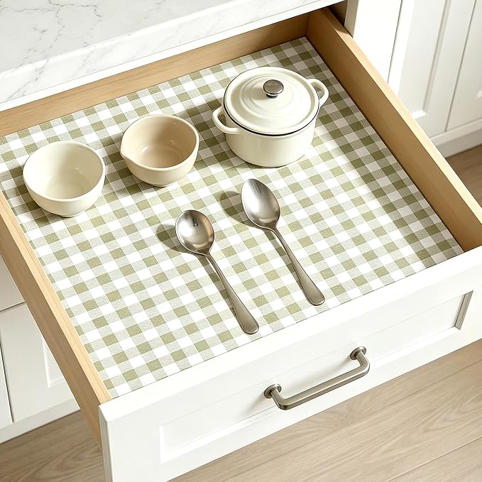 Songrey Non-Adhesive Shelf Liner & Cabinet Liner, 23.6" x 360" - Image 3
